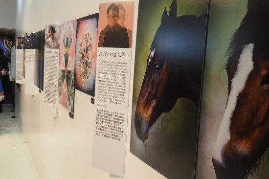 会場内には香港のプロ写真家集団HKIPPの作品も数多く展示されていた。