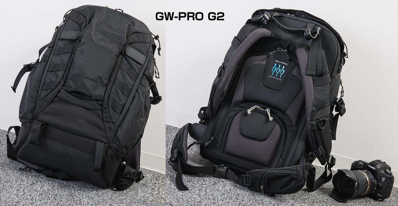 薮田織也のアクセサリレビュー ハクバ GW-PRO バックパック M G2 ...