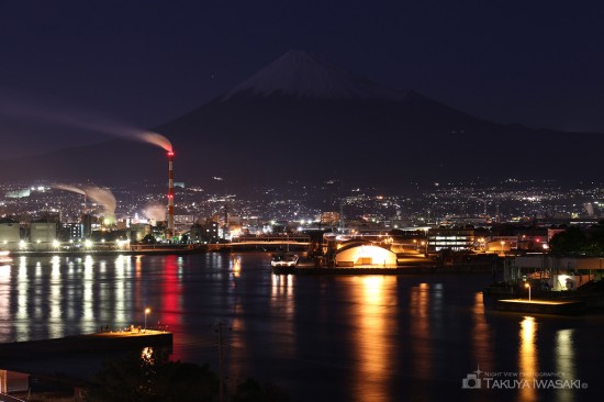 富士山が見えない時間帯