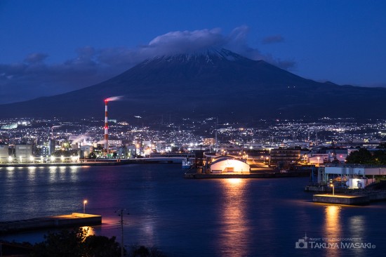富士山が見えない天候