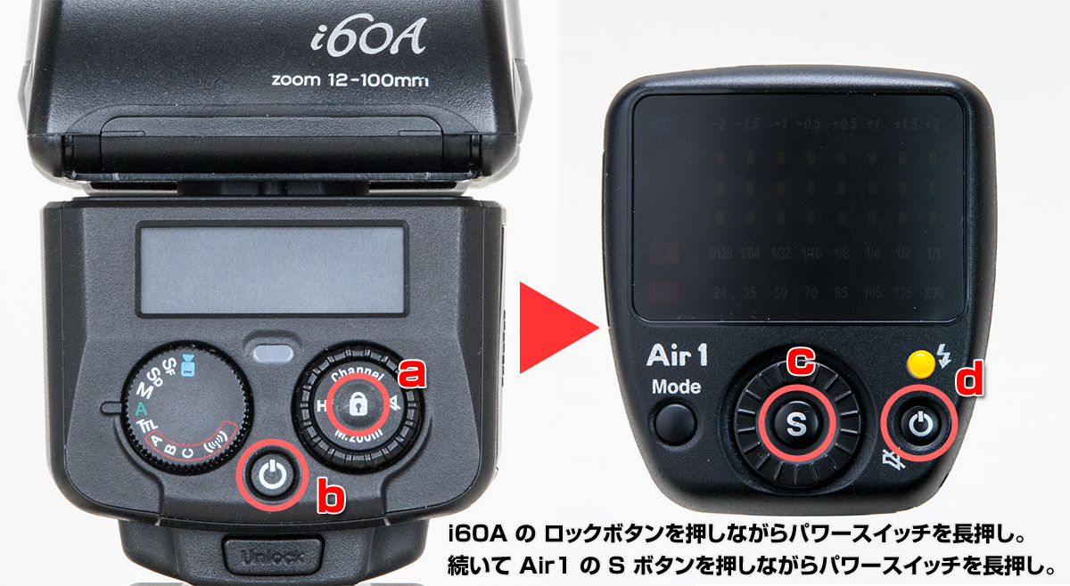 Nissin ニッシンi60a for sony+air1
