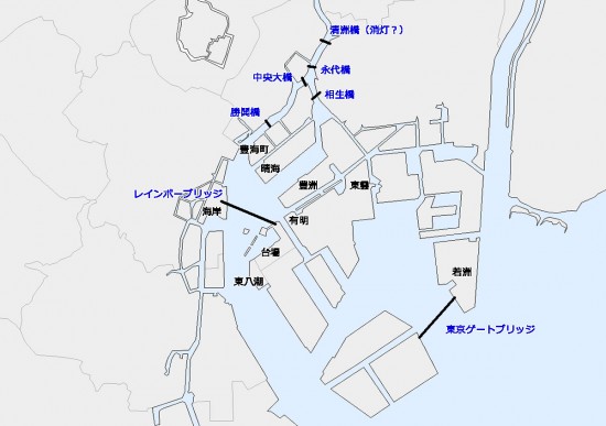 東京ベイエリアマップ