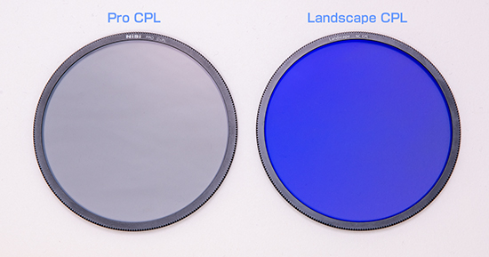 Pro CPL （左）と Landscape CPL（右）