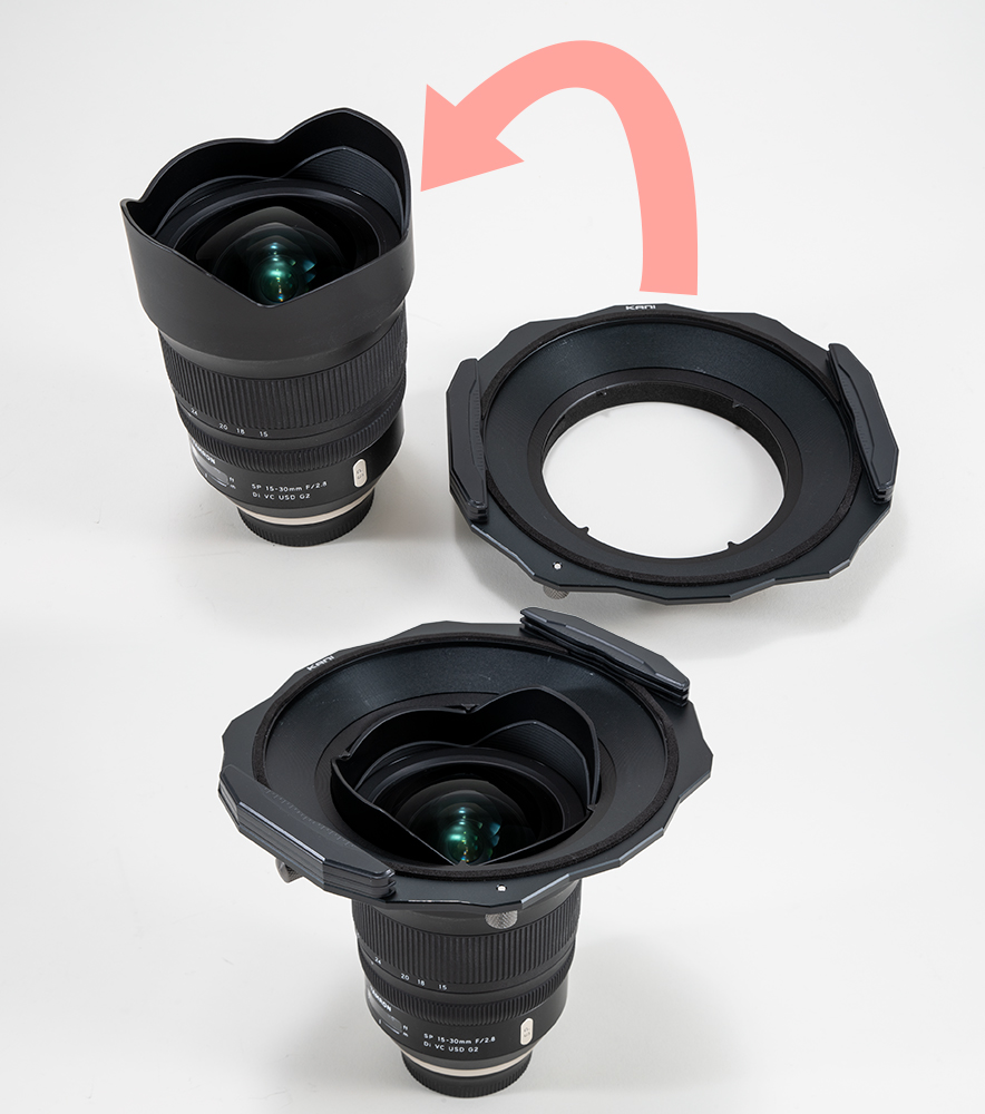 2022最新作 KANI製 シグマ 20mm f1.4 DG HSM 専用角型フィルター